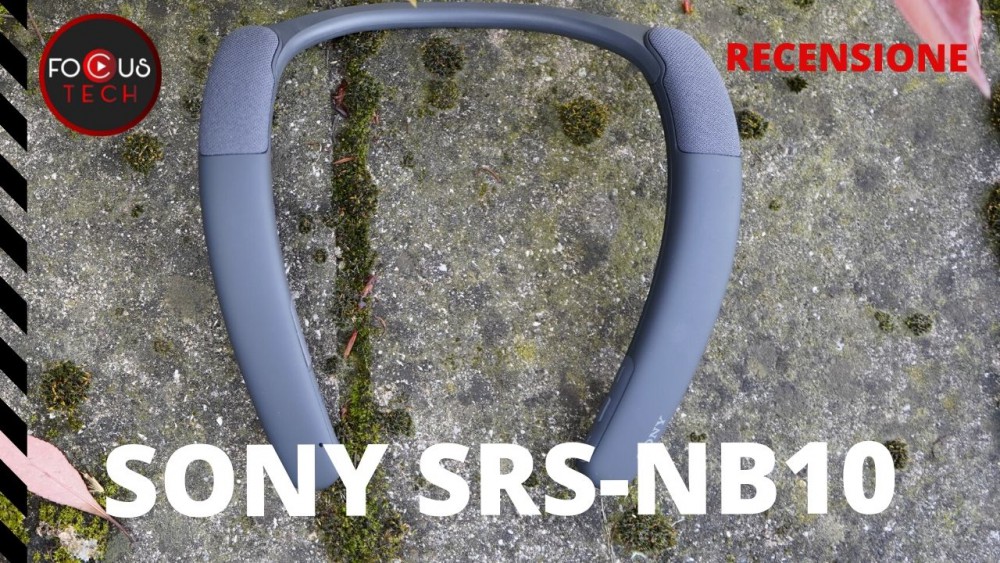 Recensione Sony SRS-NB10: uno speaker wireless indossabile di alto livello
