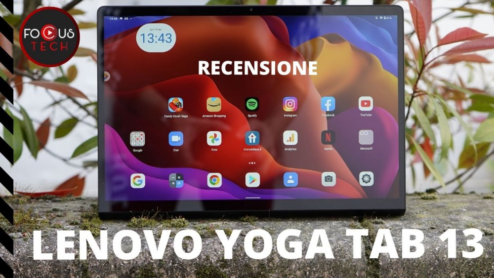 Recensione Lenovo Yoga Tab 13: un tablet multimediale eccellente