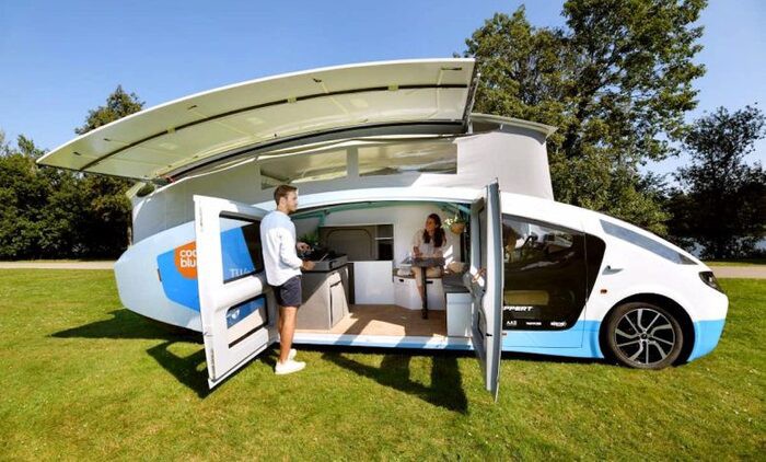 Energia solare: la prima casa mobile che percorre 700 km con il Sole