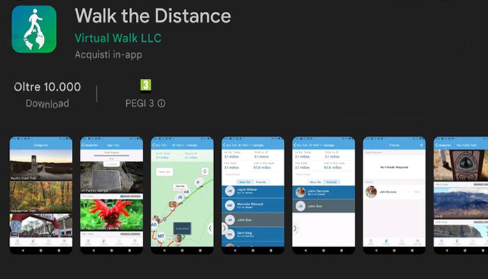 Walk The Distance: l’app per fare esplorazioni virtuali camminando