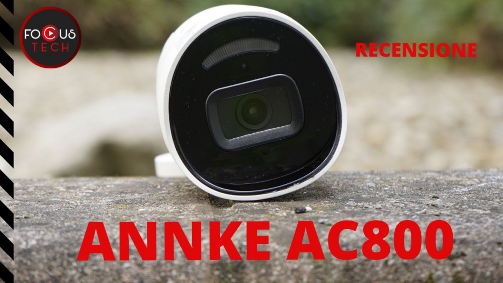 Recensione Annke AC800: telecamera PoE da esterno in 4K