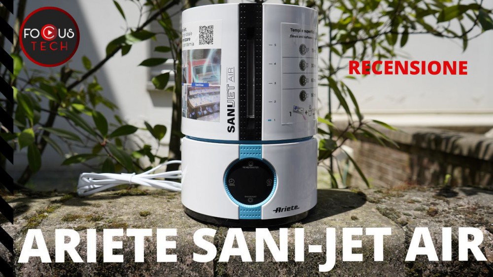Recensione Ariete Sani-Jet Air: un eccellente igienizzatore per ambienti