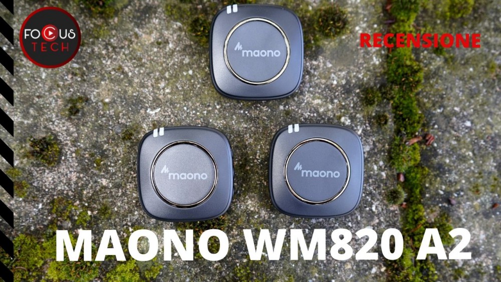 Recensione Maono WM820: microfono wireless professionale di qualità