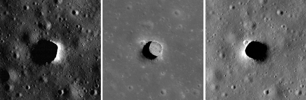 Pozzi lunari: potrebbero esistere sulla Luna dei ripari per gli astronauti