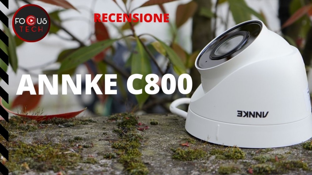 Recensione Annke C800: IP camera POE da esterno con video in 4K